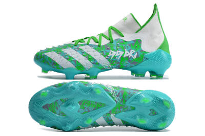 Adidas Predator Freak.1 FG Firm Ground Soccer Cleats - Blue/White/Grey