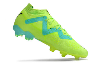 Puma Future Ultimate FG Firm Ground Soccer Cleats - Green/Blue/Black