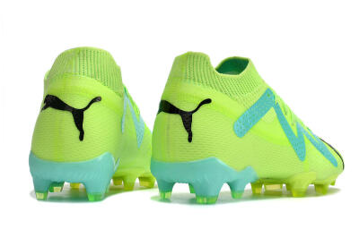 Puma Future Ultimate FG Firm Ground Soccer Cleats - Green/Blue/Black