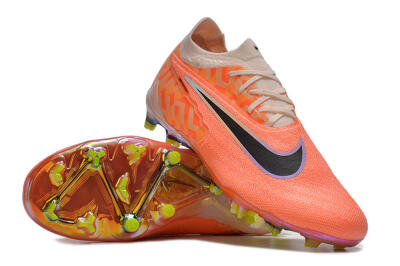 Nike Phantom GX Elite FG Firm Ground Soccer Cleats - Orange/Black/Purple