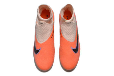 Nike Phantom GX DF Elite FG Firm Ground Soccer Cleats - Orange/Black/Purple
