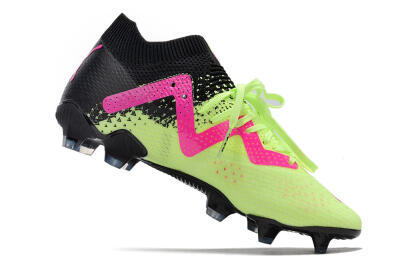 Puma Future Ultimate FG Firm Ground Soccer Cleats - Green/Pink/Black