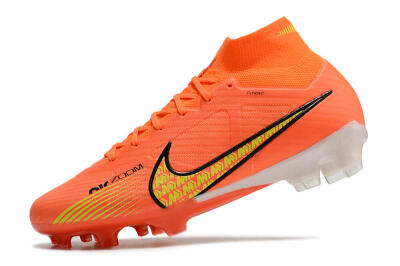 Nike Air Zoom Mercurial Superfly 9 Elite FG Firm Ground Soccer Cleats - Orange/Yellow