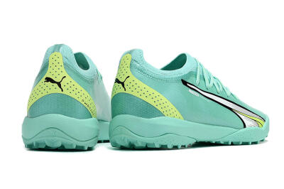 Puma Ultra Ultimate TF Artificial Turf Soccer Shoes - Blue/Yellow/Silver
