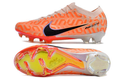 Nike Air Zoom Mercurial Vapor 15 Elite FG Firm Ground Soccer Cleats - Orange/Black/Purple