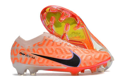 Nike Air Zoom Mercurial Vapor 15 Elite FG Firm Ground Soccer Cleats - Orange/Black/Purple