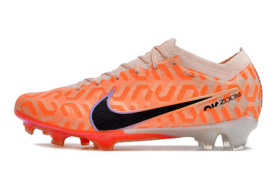 Nike Air Zoom Mercurial Vapor 15 Elite FG Firm Ground Soccer Cleats - Orange/Black/Purple
