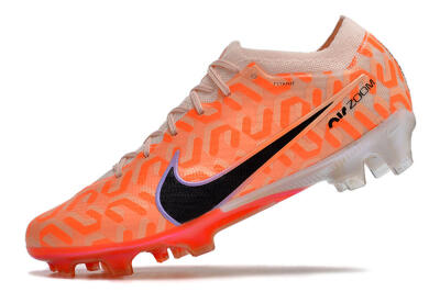 Nike Air Zoom Mercurial Vapor 15 Elite FG Firm Ground Soccer Cleats - Orange/Black/Purple