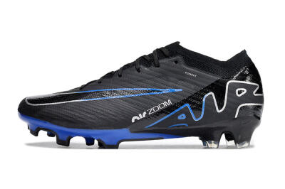 Nike Air Zoom Vapor 15 Elite SE FG Firm Ground Soccer Cleats - Black/Blue/White