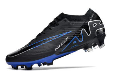 Nike Air Zoom Vapor 15 Elite SE FG Firm Ground Soccer Cleats - Black/Blue/White