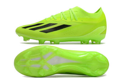 Adidas X Crazyfast.1 FG Firm Ground Soccer Cleats - Green/Black