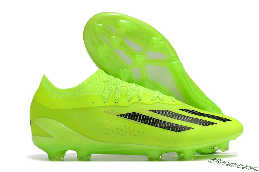 Adidas X Crazyfast.1 FG Firm Ground Soccer Cleats - Green/Black 1