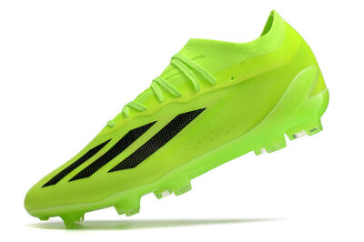Adidas X Crazyfast.1 FG Firm Ground Soccer Cleats - Green/Black