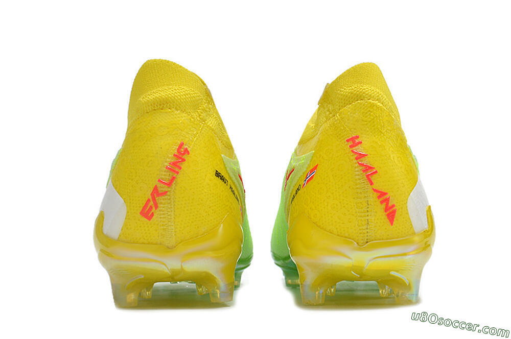 Nike Phantom GX Elite FG Firm Ground Soccer Cleats - Yellow/Green/Black/Red 5