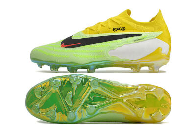 Nike Phantom GX Elite FG Firm Ground Soccer Cleats - Yellow/Green/Black/Red