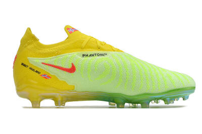 Nike Phantom GX Elite FG Firm Ground Soccer Cleats - Yellow/Green/Black/Red