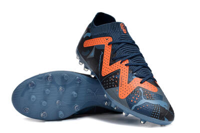 Puma Future Ultimate MG Multi Ground Soccer Cleats - Blue/Orange/Blue