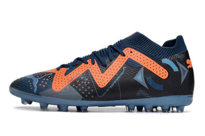 Puma Future Ultimate MG Multi Ground Soccer Cleats - Blue/Orange/Blue