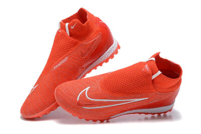 Nike Phantom GX Elite DF TF Artificial Turf Soccer Shoes - Red/White