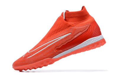 Nike Phantom GX Elite DF TF Artificial Turf Soccer Shoes - Red/White