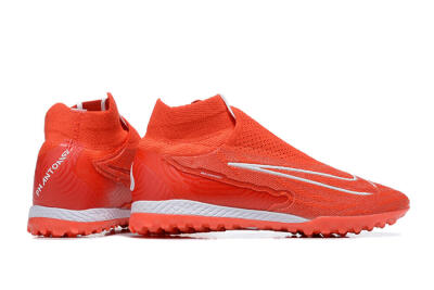 Nike Phantom GX Elite DF TF Artificial Turf Soccer Shoes - Red/White