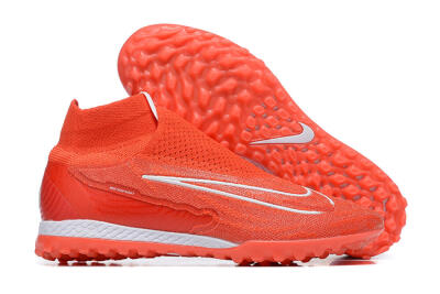 Nike Phantom GX Elite DF TF Artificial Turf Soccer Shoes - Red/White