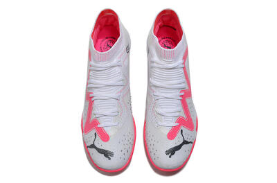 Puma Future Ultimate TF Artificial Turf Soccer Shoes - White/Red/Black