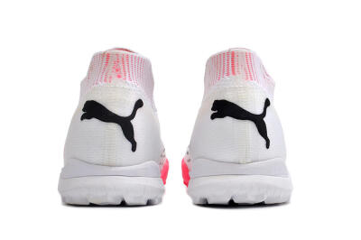 Puma Future Ultimate TF Artificial Turf Soccer Shoes - White/Red/Black