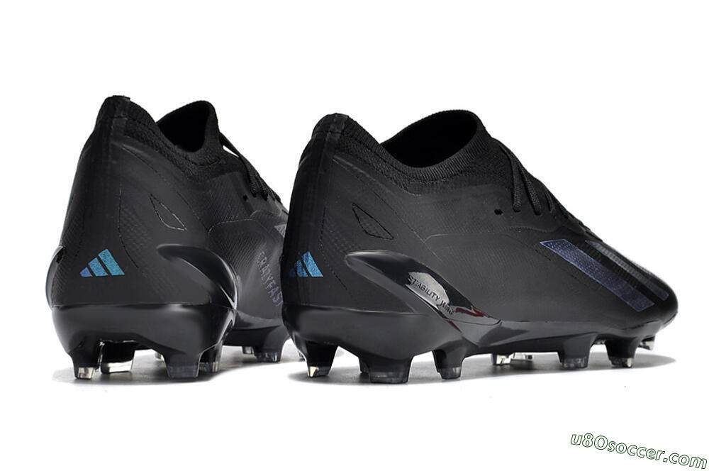 Adidas X Speedportal .1 2022 World Cup FG Firm Ground Soccer Cleats - Black/Blue 8