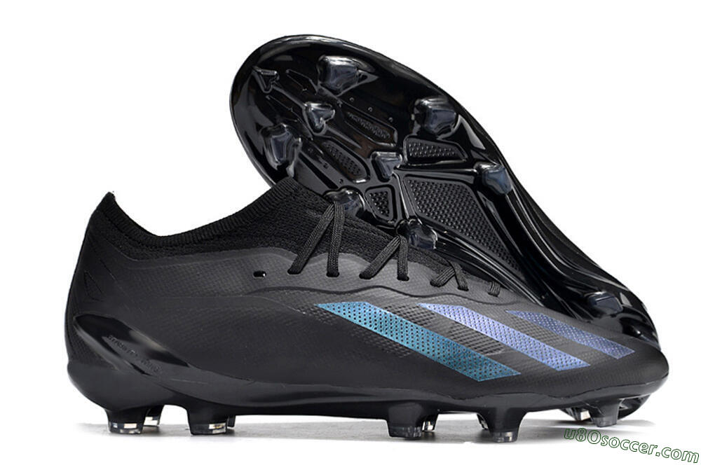 Adidas X Speedportal .1 2022 World Cup FG Firm Ground Soccer Cleats - Black/Blue 1