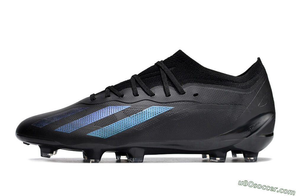 Adidas X Speedportal .1 2022 World Cup FG Firm Ground Soccer Cleats - Black/Blue 2