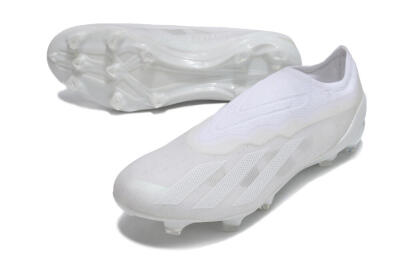Adidas X Crazyfast+ LL FG Firm Ground Soccer Cleats - White/White/White