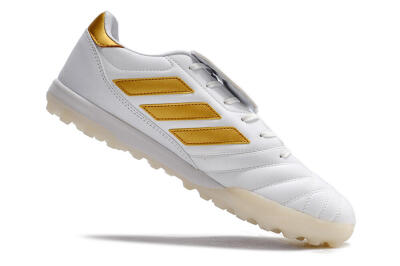 Adidas Copa Gloro TF Artificial Turf Soccer Shoes - White/Gold