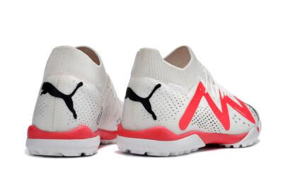 Puma Future X Powercat Tokyo Match TF Artificial Turf Soccer Shoes - White/Red/Black