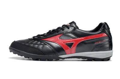 Mizuno Morelia Sala Japn TF Artificial Turf Soccer Shoes - Black/Red/White
