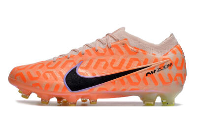 Nike Air Zoom Mercurial Vapor 15 Elite AG Artificial Grass Soccer Cleats - Orange/Black/Purple