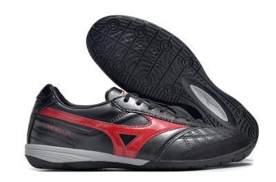 Mizuno Morelia Sala Japn IC Indoor & Futsal Soccer Shoes - Black/Red/White