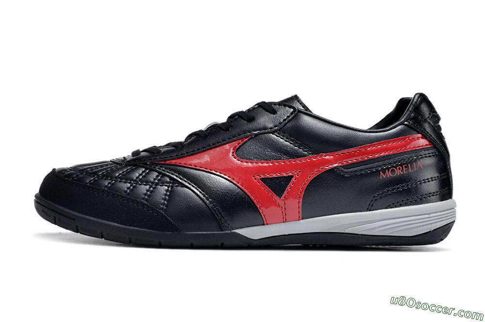 Mizuno Morelia Sala Japn IC Indoor & Futsal Soccer Shoes - Black/Red/White 2