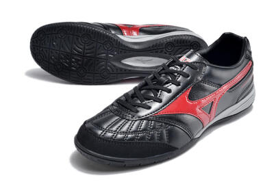 Mizuno Morelia Sala Japn IC Indoor & Futsal Soccer Shoes - Black/Red/White