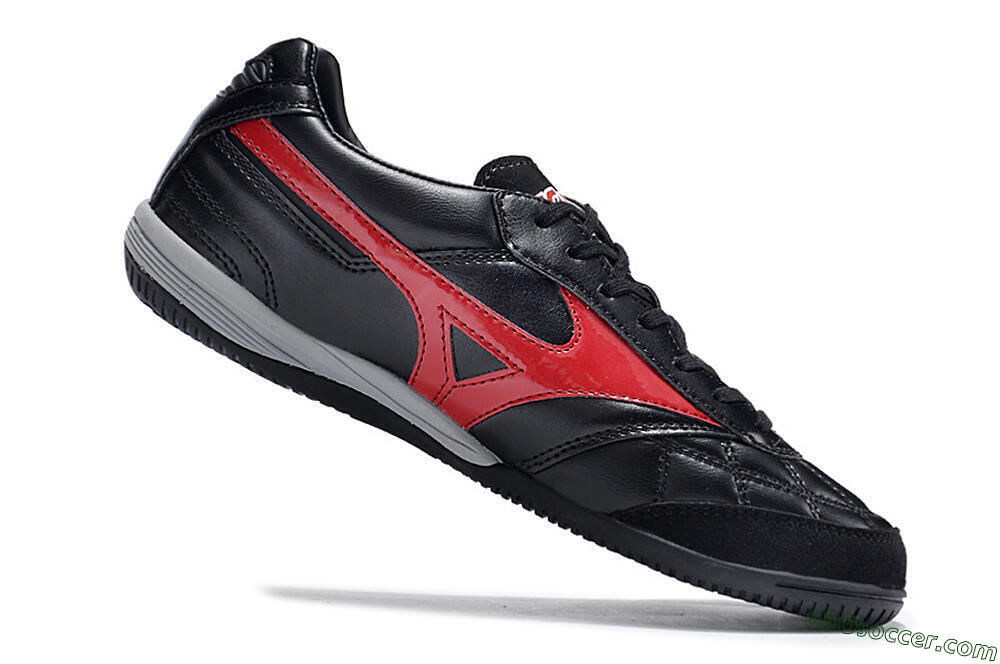 Mizuno Morelia Sala Japn IC Indoor & Futsal Soccer Shoes - Black/Red/White 4