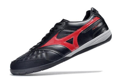 Mizuno Morelia Sala Japn IC Indoor & Futsal Soccer Shoes - Black/Red/White