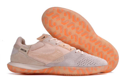 Nike Street Gato IC Indoor & Futsal Soccer Shoes - Pink/Grey