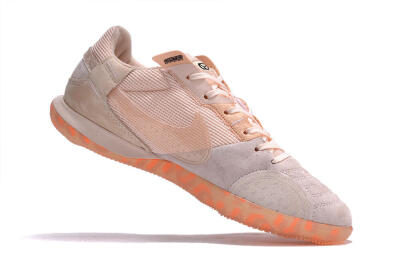 Nike Street Gato IC Indoor & Futsal Soccer Shoes - Pink/Grey