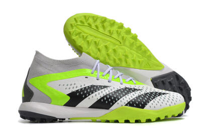 Adidas Predator Accuracy.1 TF Artificial Turf Soccer Shoes - White/Black/Green