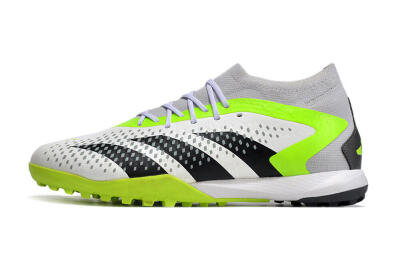 Adidas Predator Accuracy.1 TF Artificial Turf Soccer Shoes - White/Black/Green
