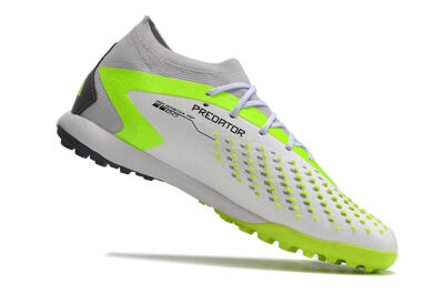 Adidas Predator Accuracy.1 TF Artificial Turf Soccer Shoes - White/Black/Green