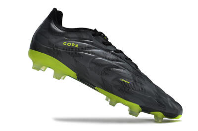 Adidas Copa Pure.1 FG Firm Ground Soccer Cleats - Black/Green