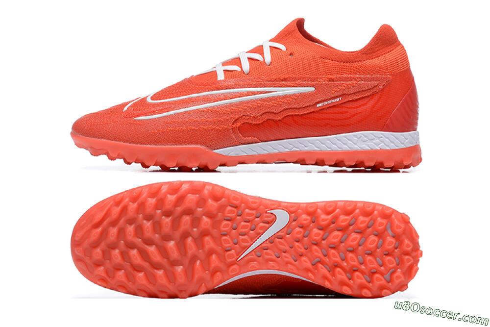 Nike Phantom GX Elite TF Artificial Turf Soccer Shoes - Red/White 0