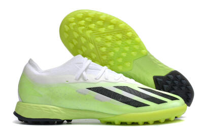 Adidas X Crazyfast.1 TF Artificial Turf Soccer Shoes - Green/White/Black