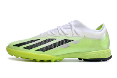 Adidas X Crazyfast.1 TF Artificial Turf Soccer Shoes - Green/White/Black